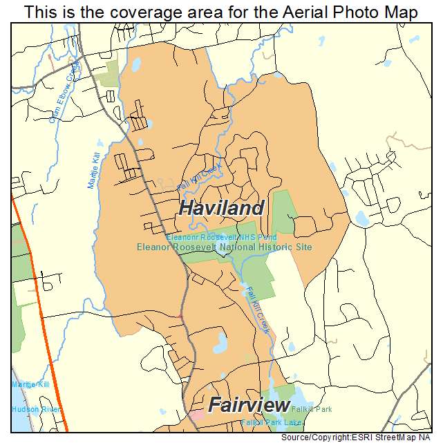 Haviland, NY location map 