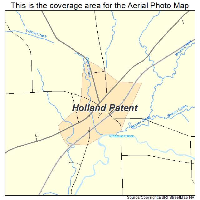 Holland Patent, NY location map 