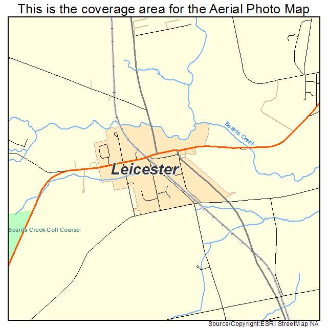 Leicester, NY location map 