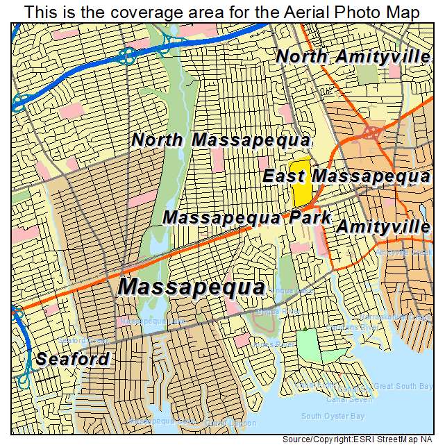 Massapequa Park, NY location map 