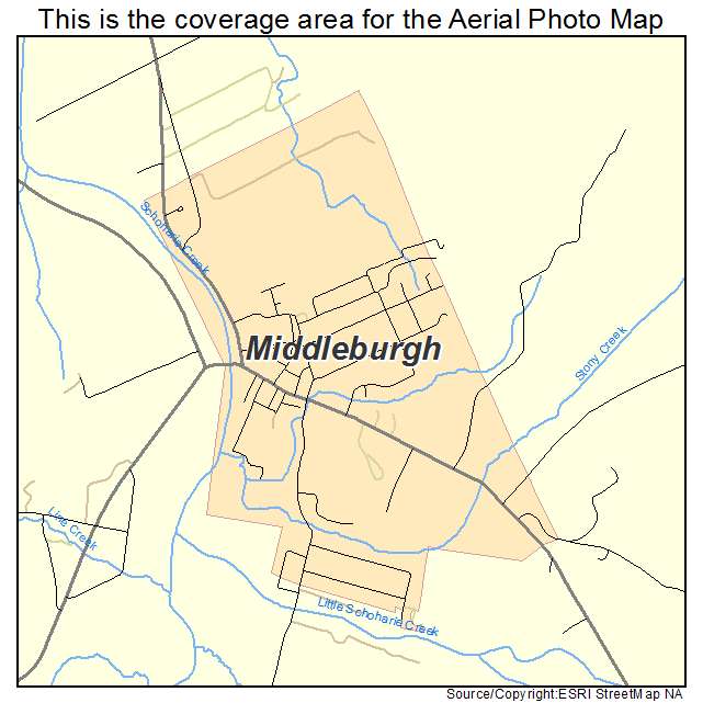 Middleburgh, NY location map 