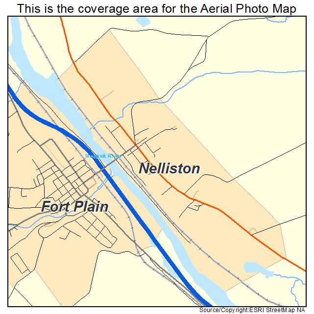 Nelliston, NY location map 