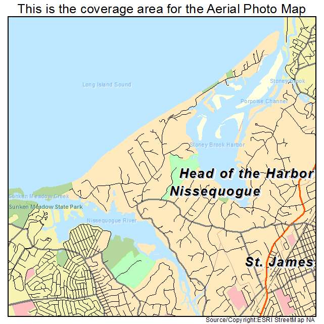 Nissequogue, NY location map 
