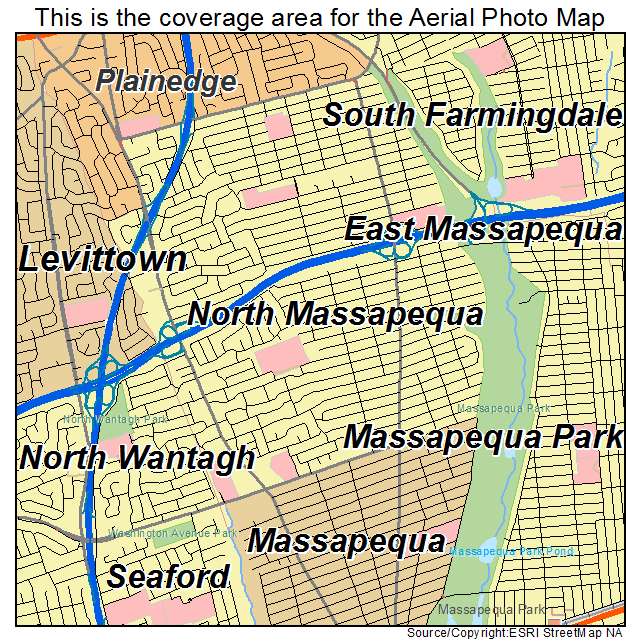 North Massapequa, NY location map 