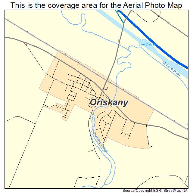 Oriskany, NY location map 
