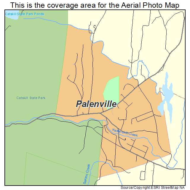 Palenville, NY location map 