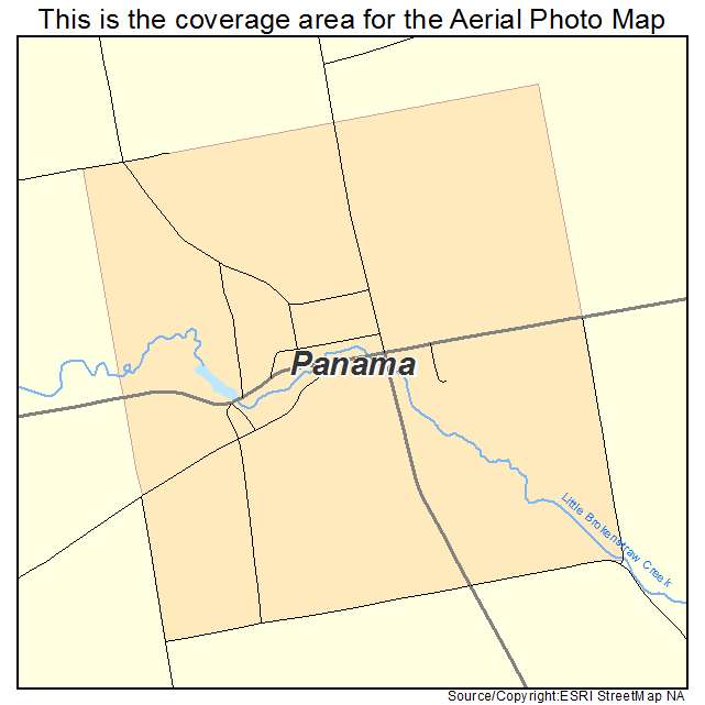 Panama, NY location map 