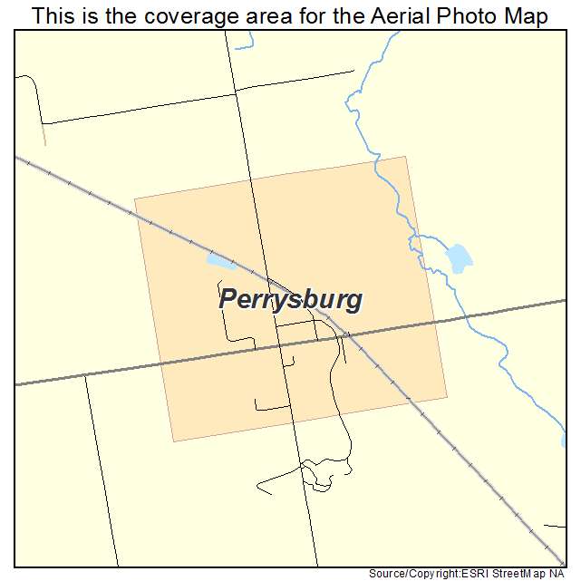 Perrysburg, NY location map 
