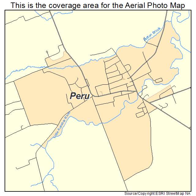 Peru, NY location map 