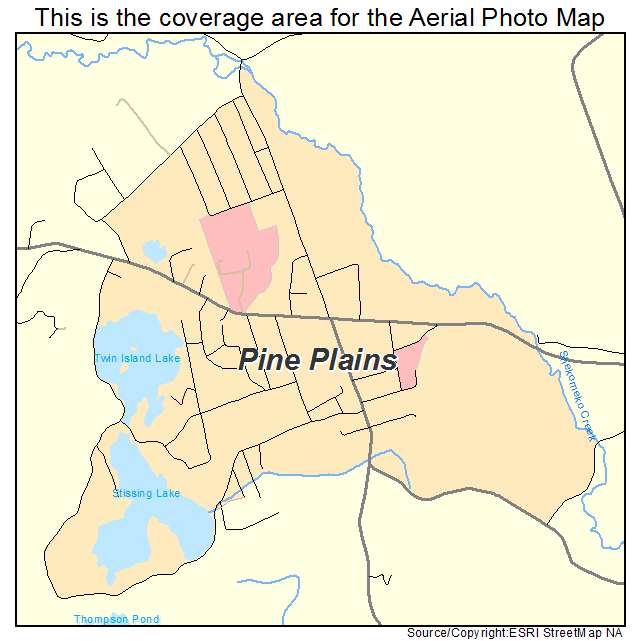 Pine Plains, NY location map 