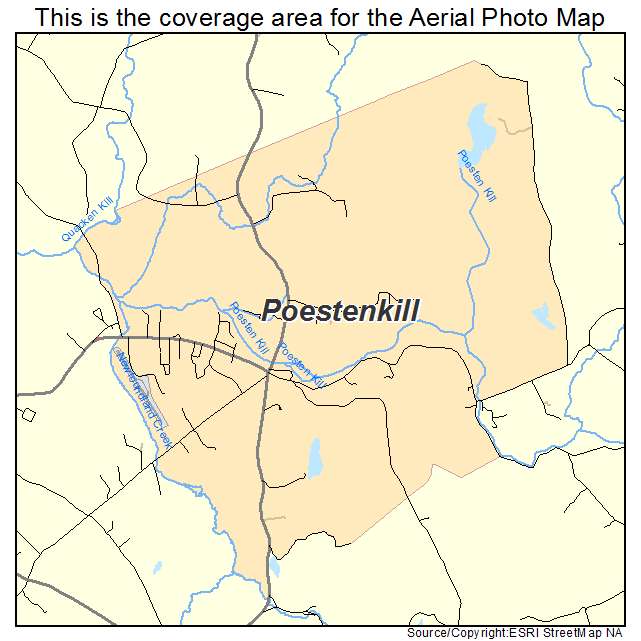 Poestenkill, NY location map 