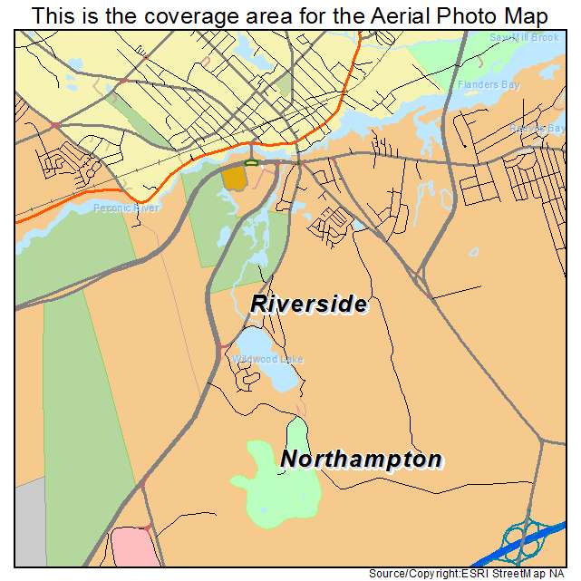 Riverside, NY location map 
