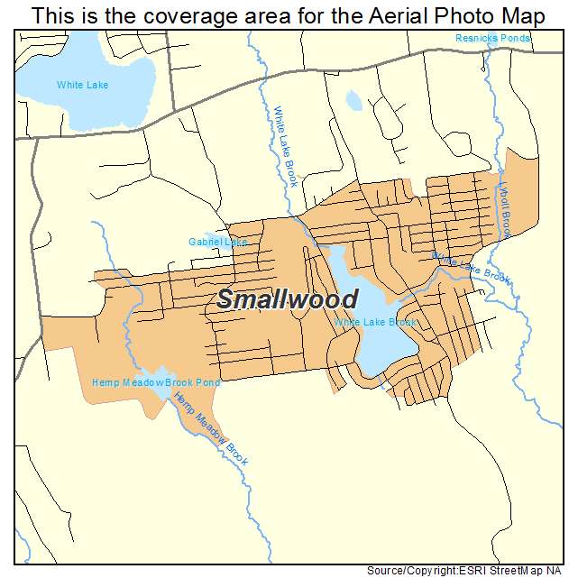 Smallwood, NY location map 