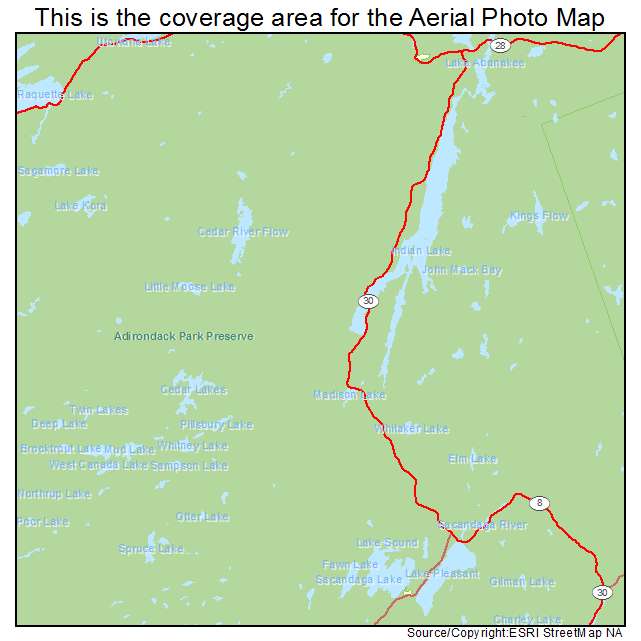 Speculator, NY location map 