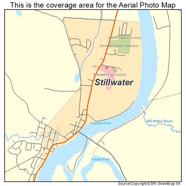 Stillwater, NY location map 