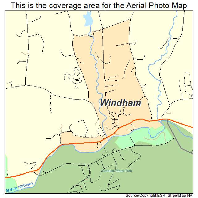 Windham, NY location map 