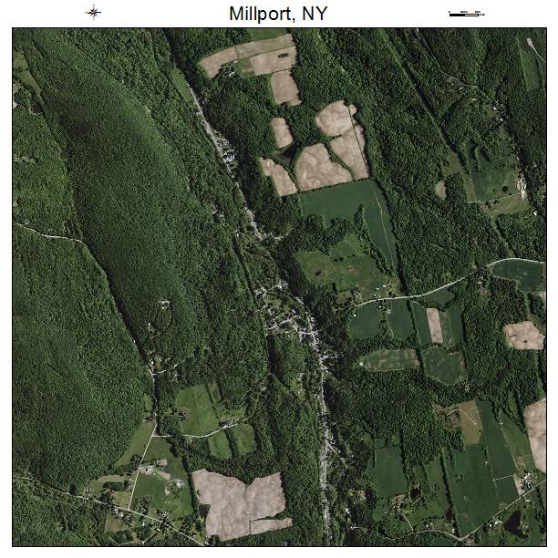 Millport, NY air photo map