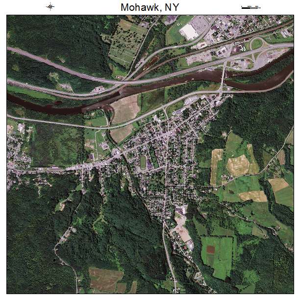 Mohawk, NY air photo map