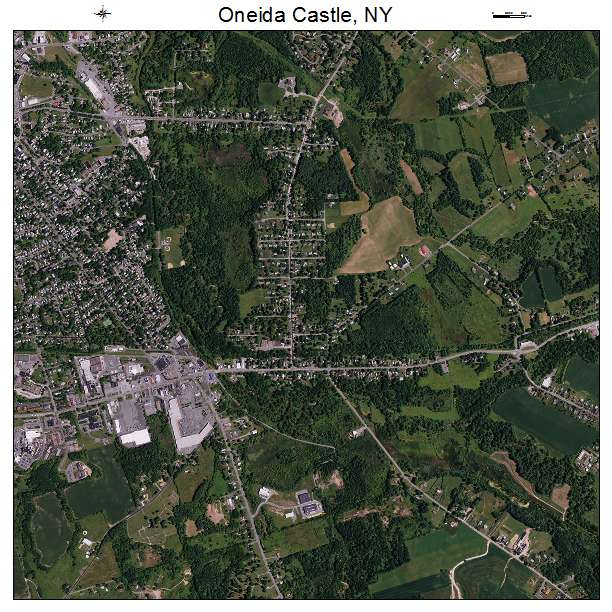 Oneida Castle, NY air photo map