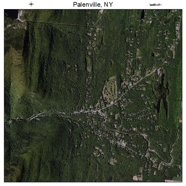 Palenville, NY air photo map