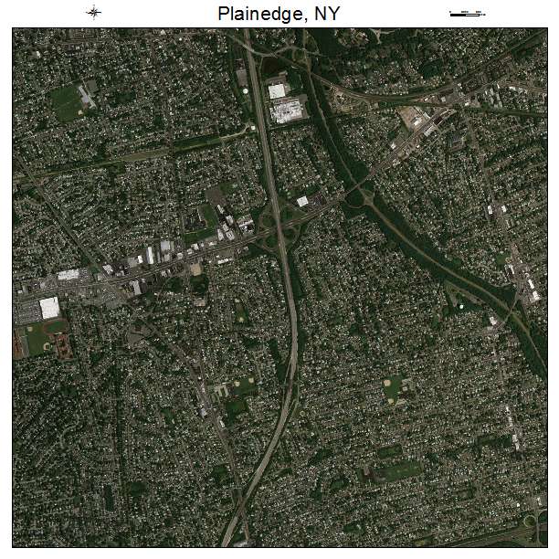 Plainedge, NY air photo map