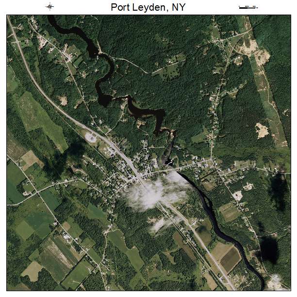 Port Leyden, NY air photo map