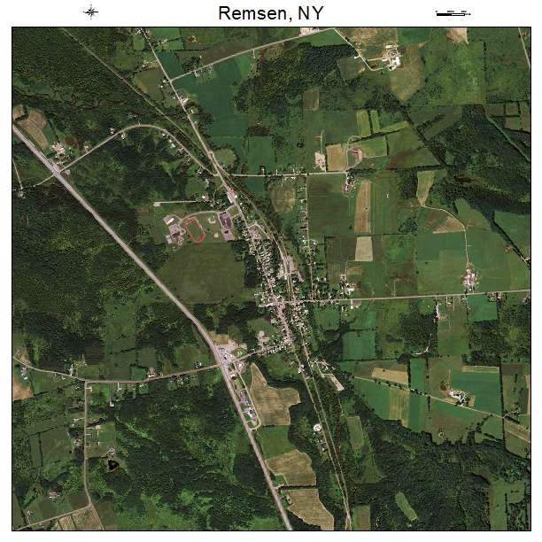 Remsen, NY air photo map