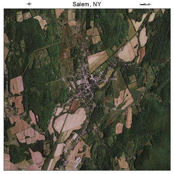 Salem, NY air photo map
