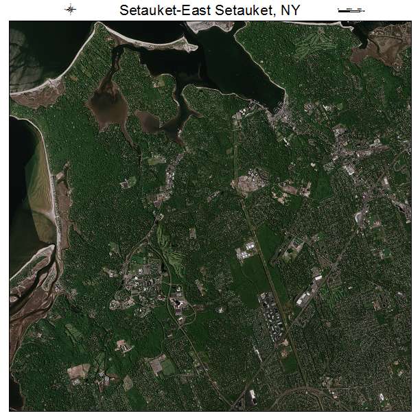 Setauket East Setauket, NY air photo map