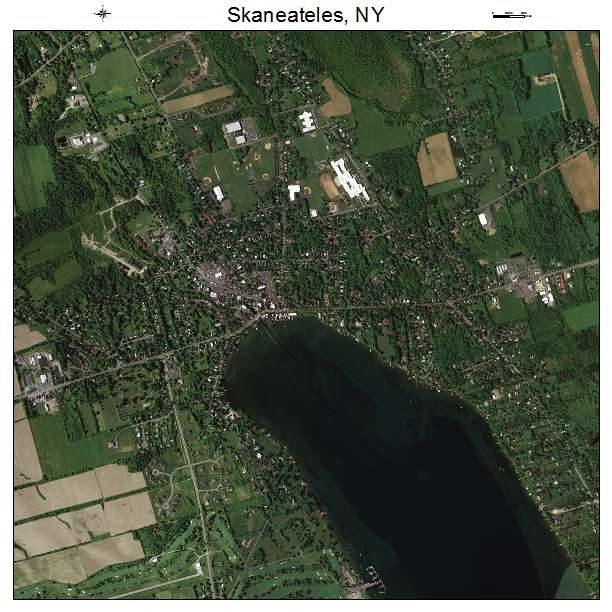 Skaneateles, NY air photo map