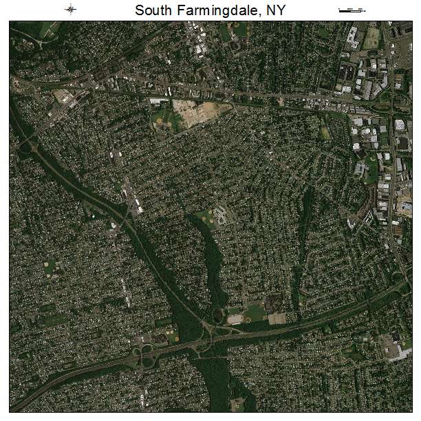 South Farmingdale, NY air photo map