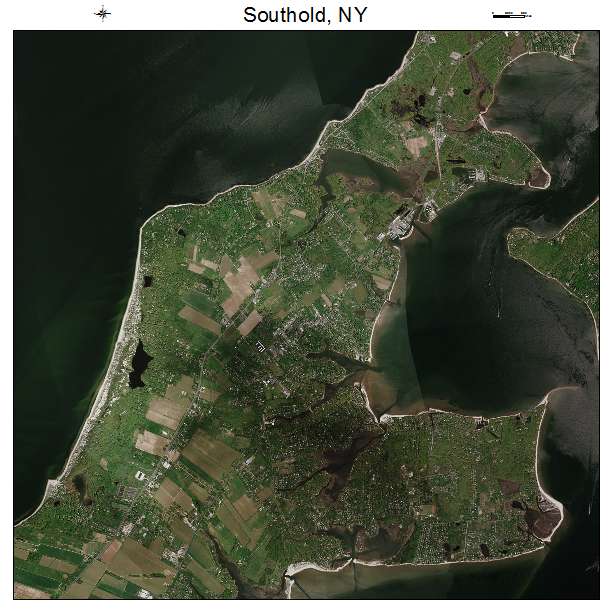 Southold, NY air photo map