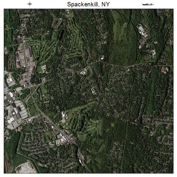 Spackenkill, NY air photo map