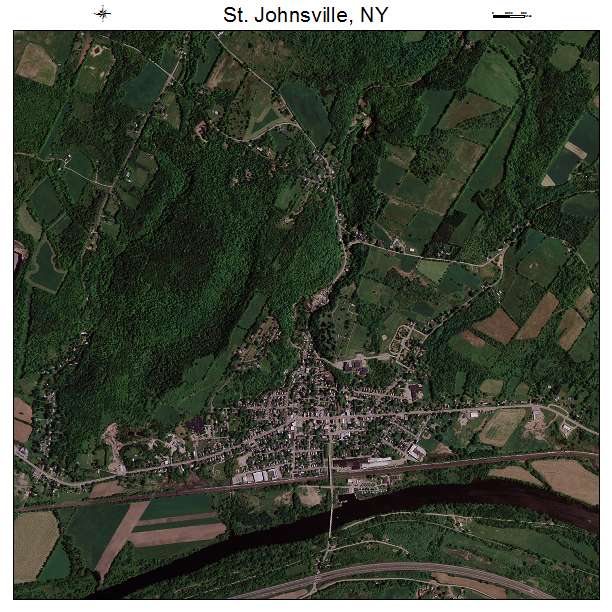 St Johnsville, NY air photo map