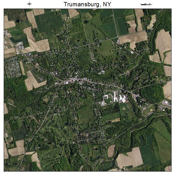 Trumansburg, NY air photo map