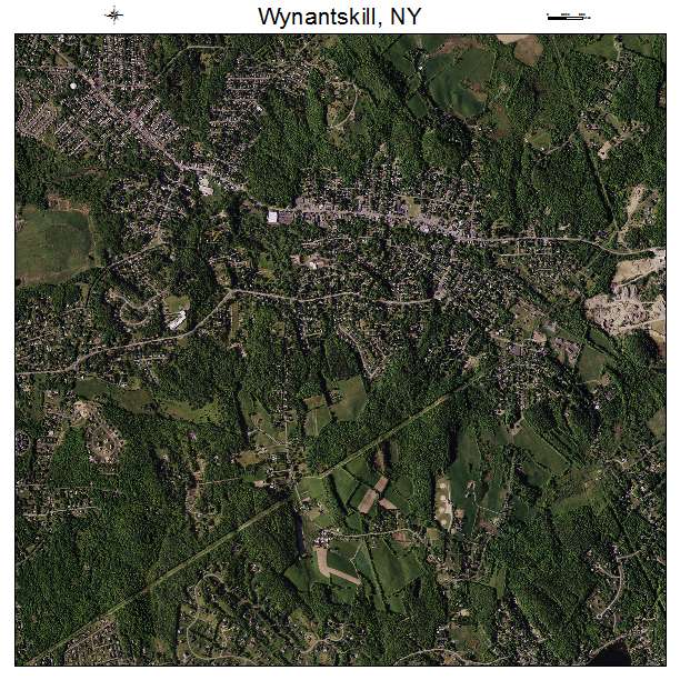 Wynantskill, NY air photo map