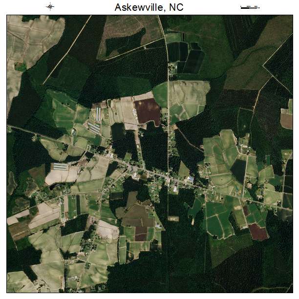 Askewville, NC air photo map