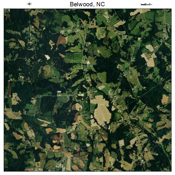 Belwood, NC air photo map