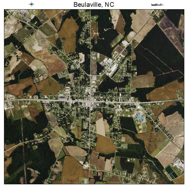 Beulaville, NC air photo map
