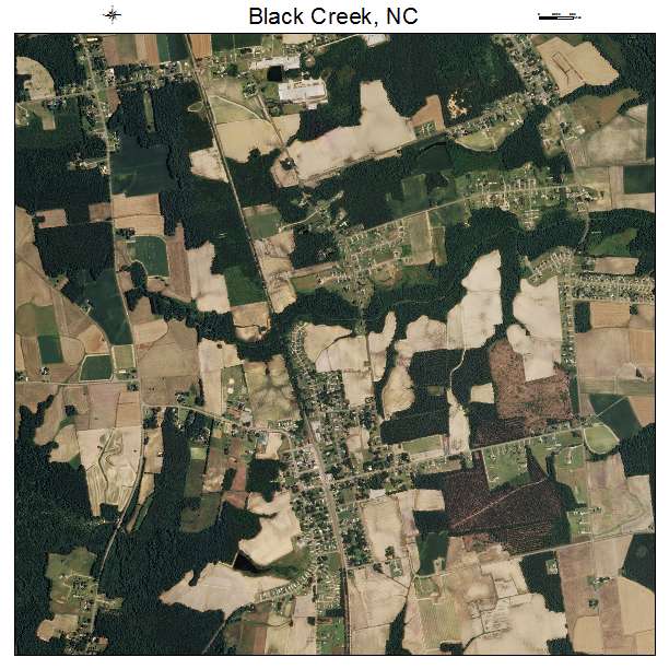 Black Creek, NC air photo map