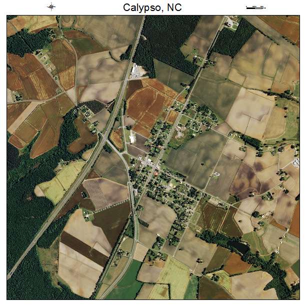 Calypso, NC air photo map