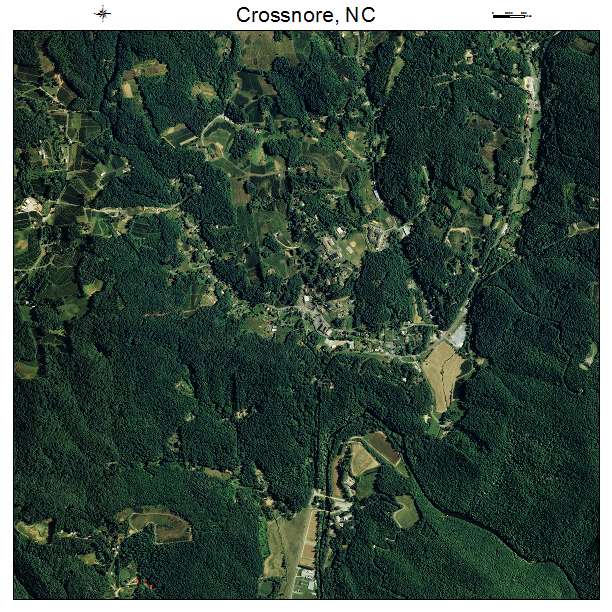 Crossnore, NC air photo map