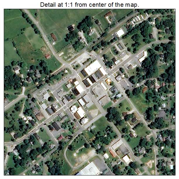 Andrews, North Carolina aerial imagery detail