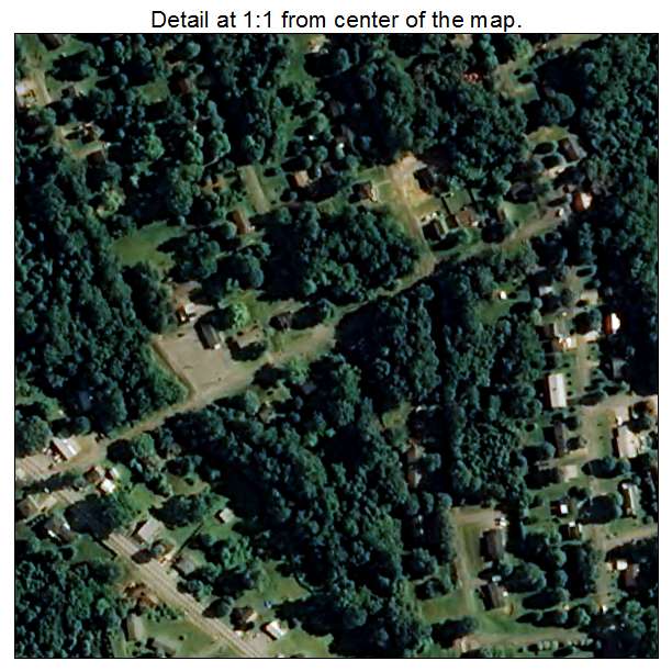 Arlington, North Carolina aerial imagery detail