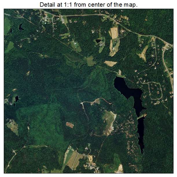 Asheboro, North Carolina aerial imagery detail