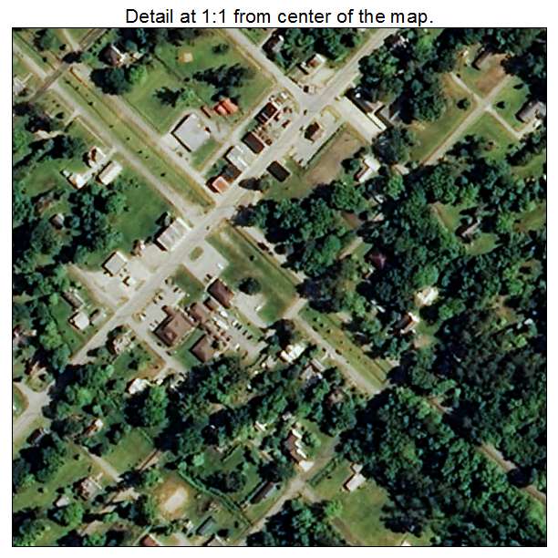 Atkinson, North Carolina aerial imagery detail