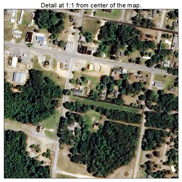 Autryville, North Carolina aerial imagery detail