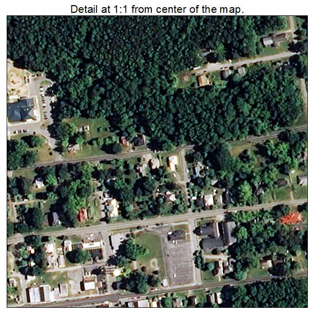 Bailey, North Carolina aerial imagery detail