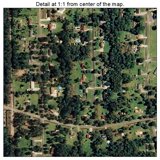 Barker Ten Mile, North Carolina aerial imagery detail