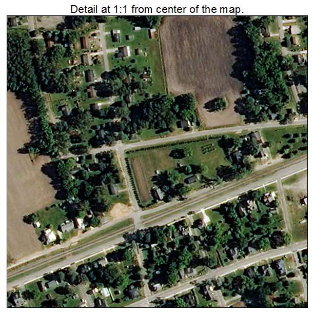 Bethel, North Carolina aerial imagery detail